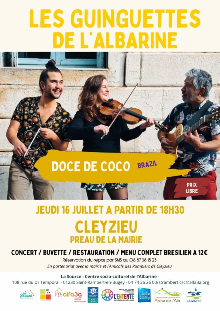 Affiche : Les guinguettes de l&rsquo;albarine